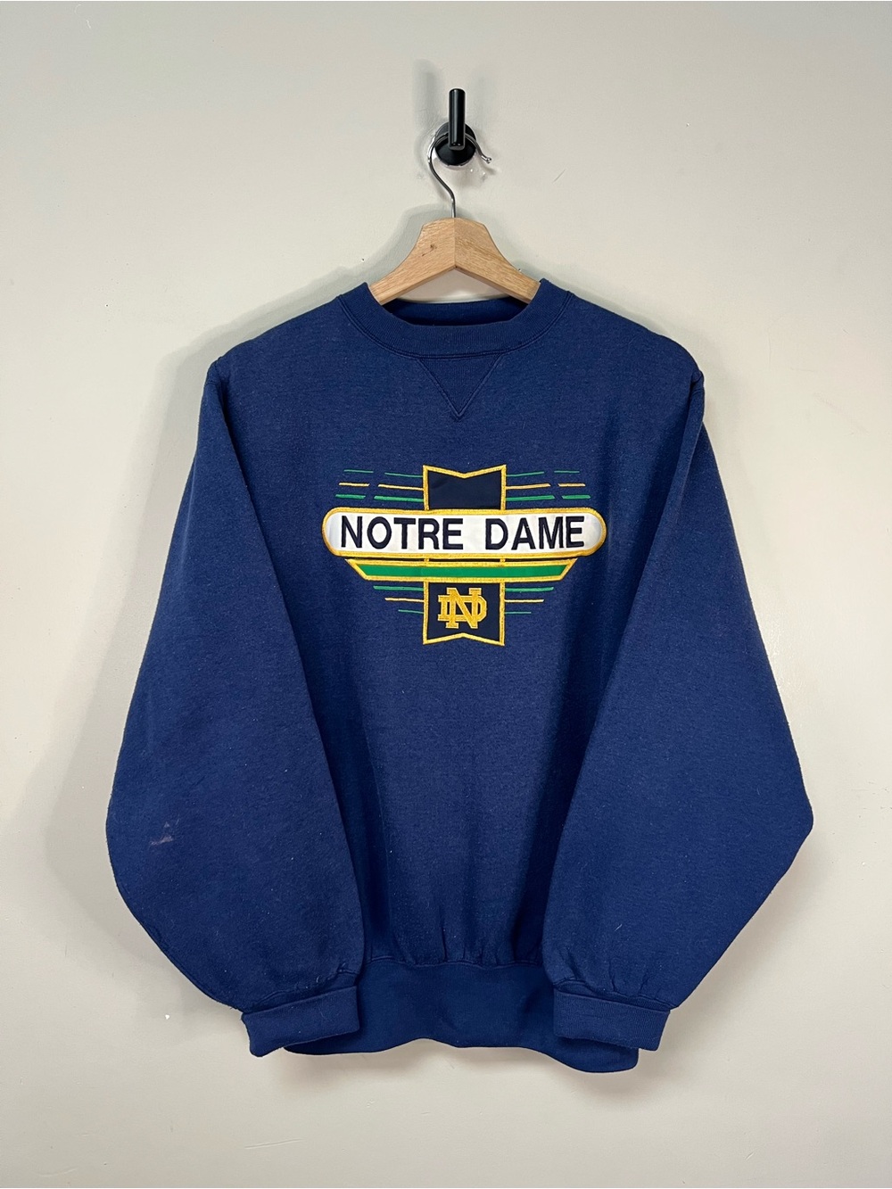 Vtg Notre Dame Fighting Irish Crewneck